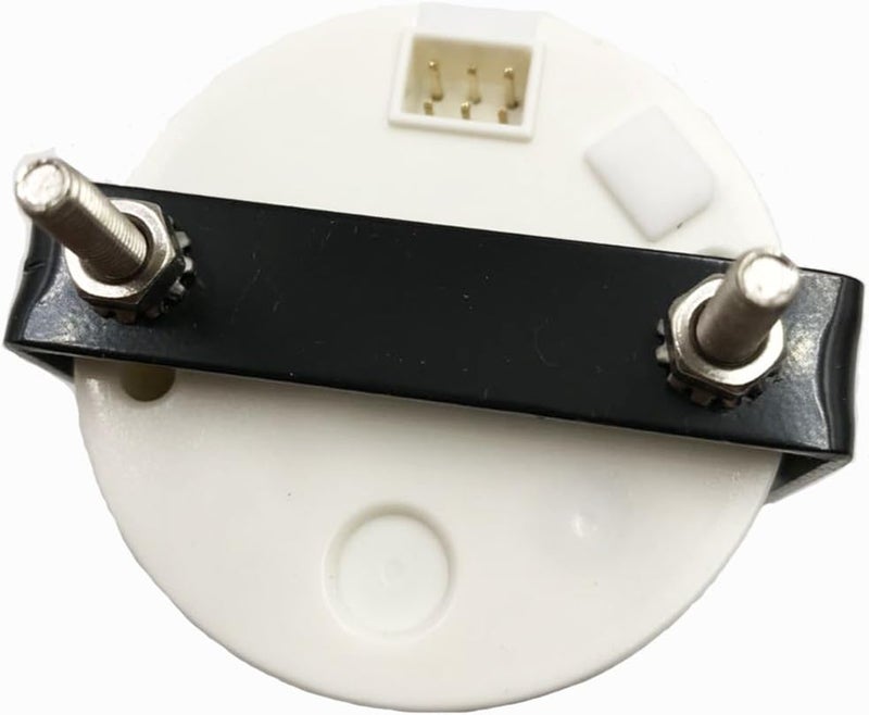 SAMDO Marine Fuel Gauge Fuel Level Gauge 0-190ohm Signal 52mm with Backlight 12V/24V White - Image 4